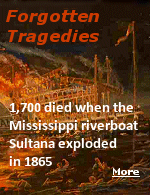 The Sultana was a Mississippi River steamboat paddle wheeler destroyed in an explosion on April 27, 1865, the greatest maritime disaster in United States history.